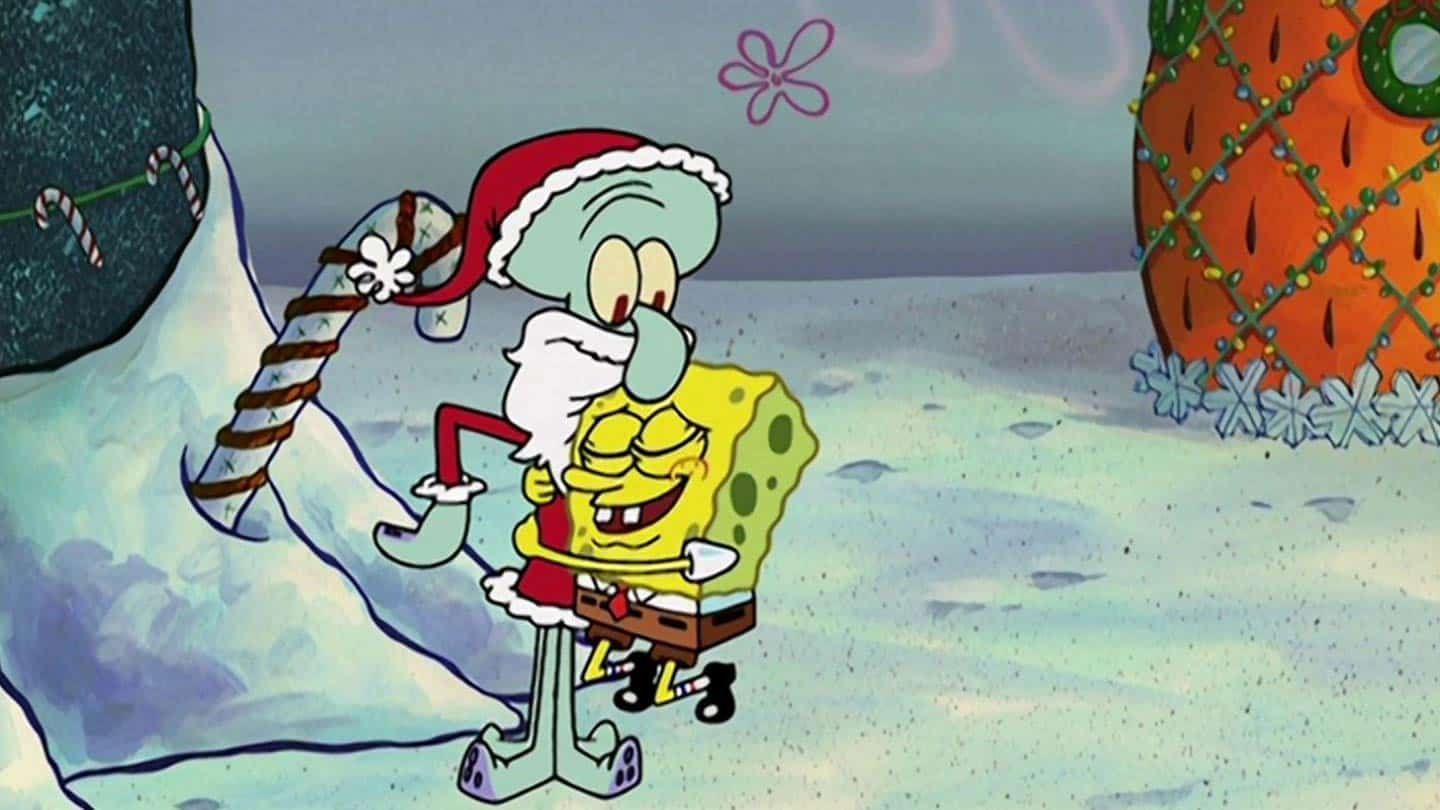 Spongebob Squidward Christmas